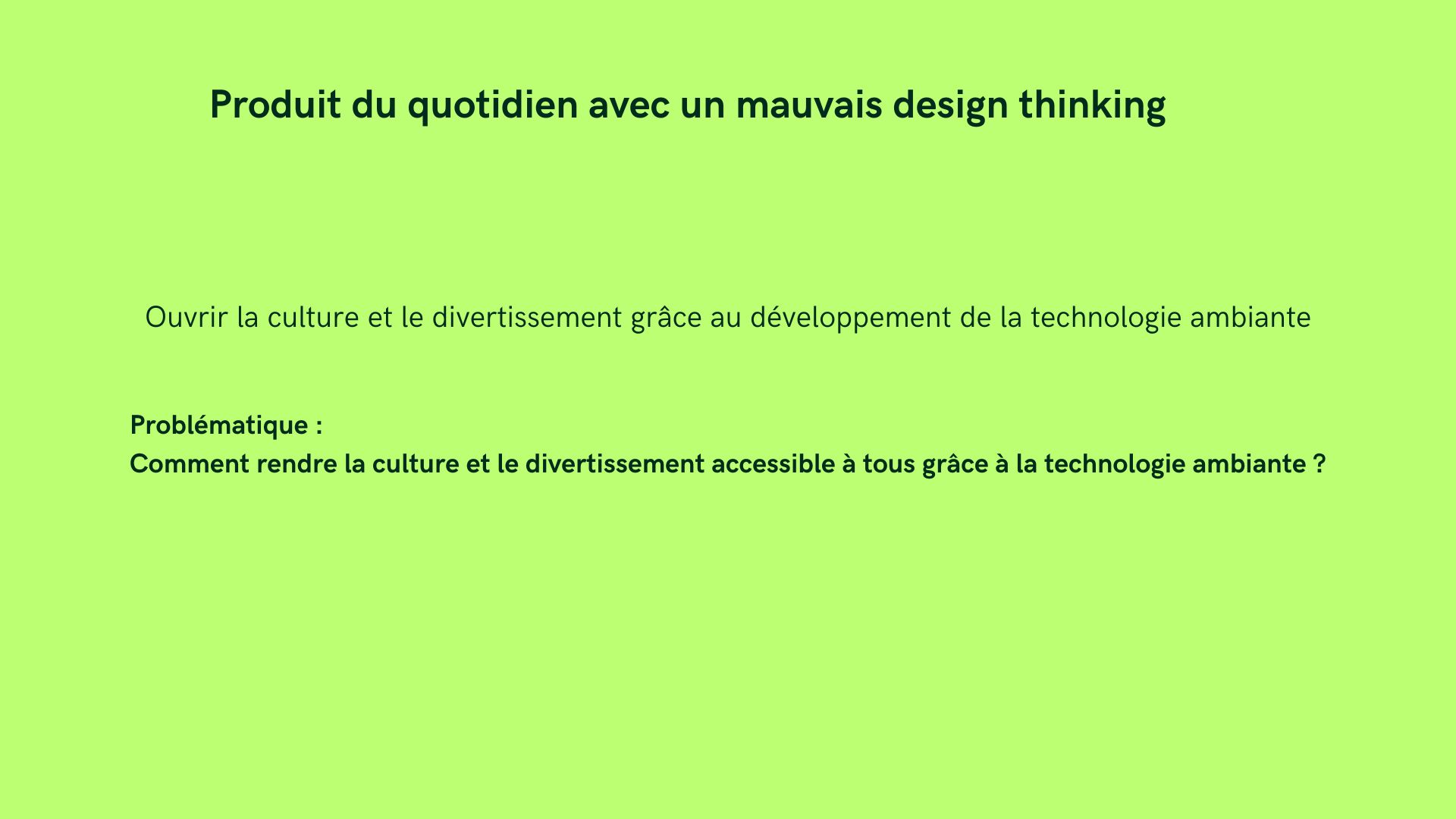Projet UX scolaire